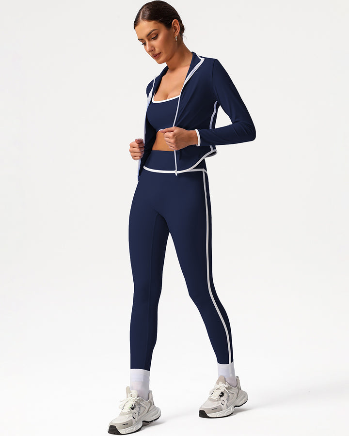 Raina Seamless Leggings - Navy