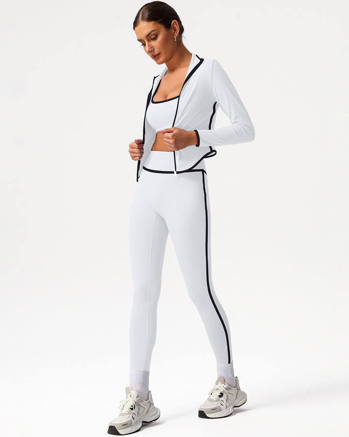 Raina Seamless Leggings - White