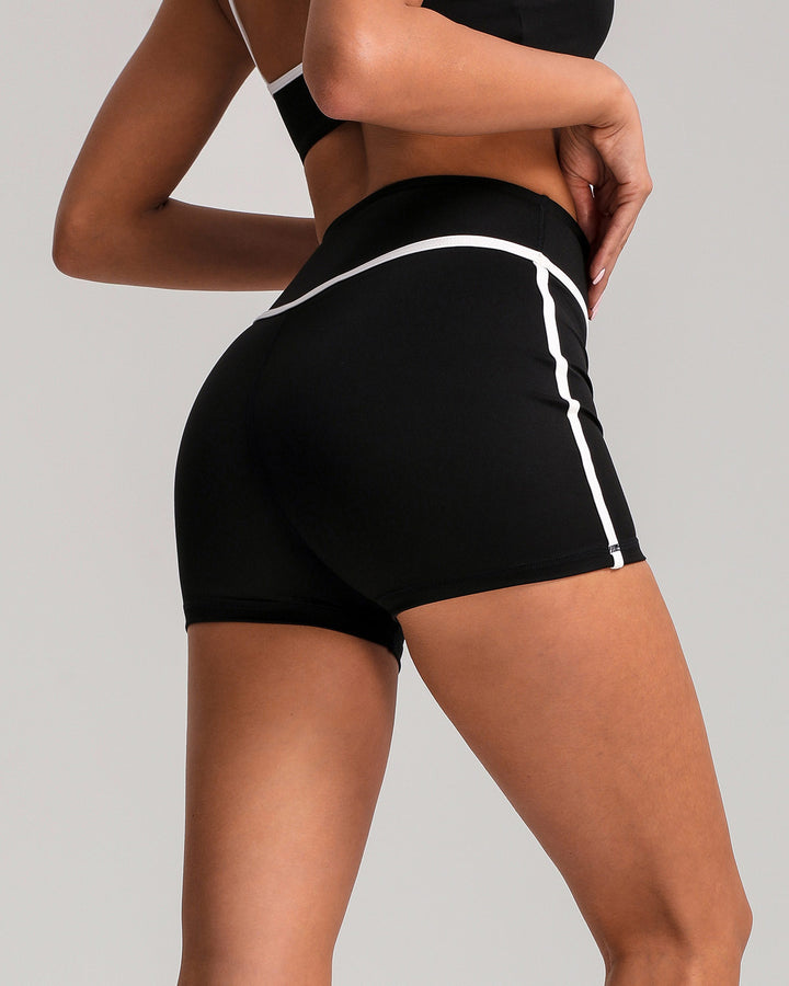Raina Seamless Shorts - Black