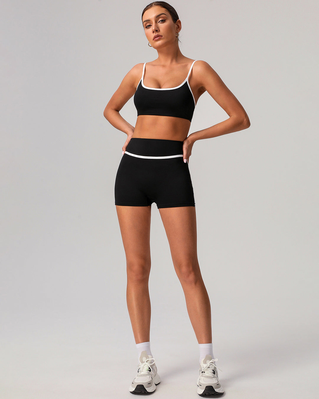 Raina Seamless Shorts - Black
