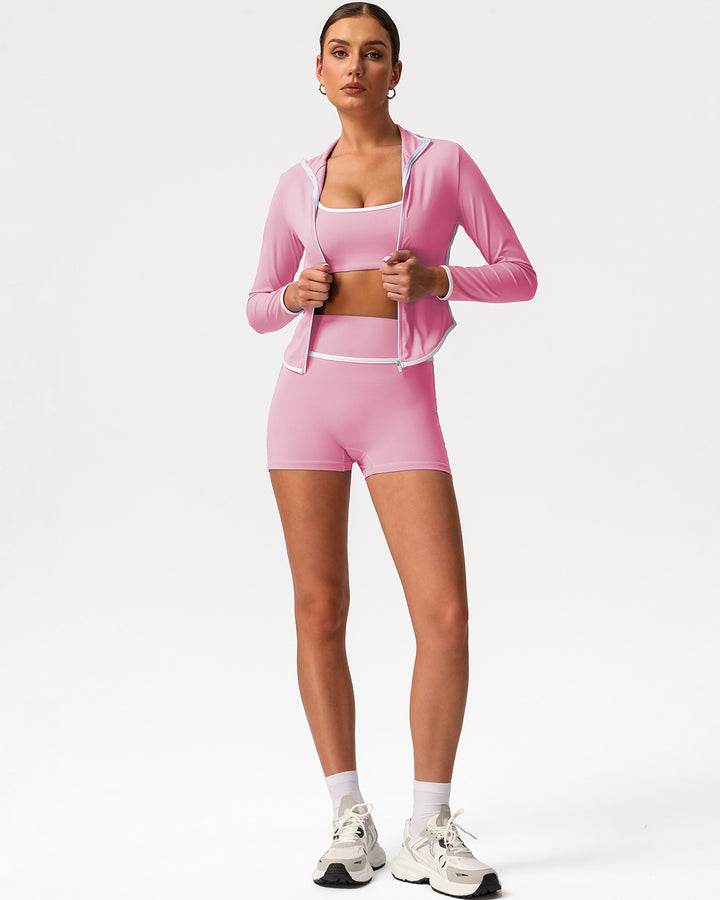 Raina Seamless Shorts - Pink
