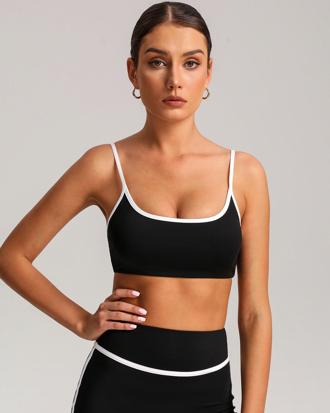 Raina Sports Bra - Black