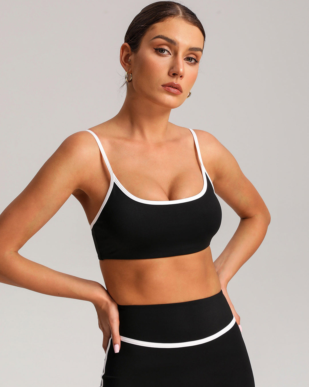 Raina Sports Bra - Black