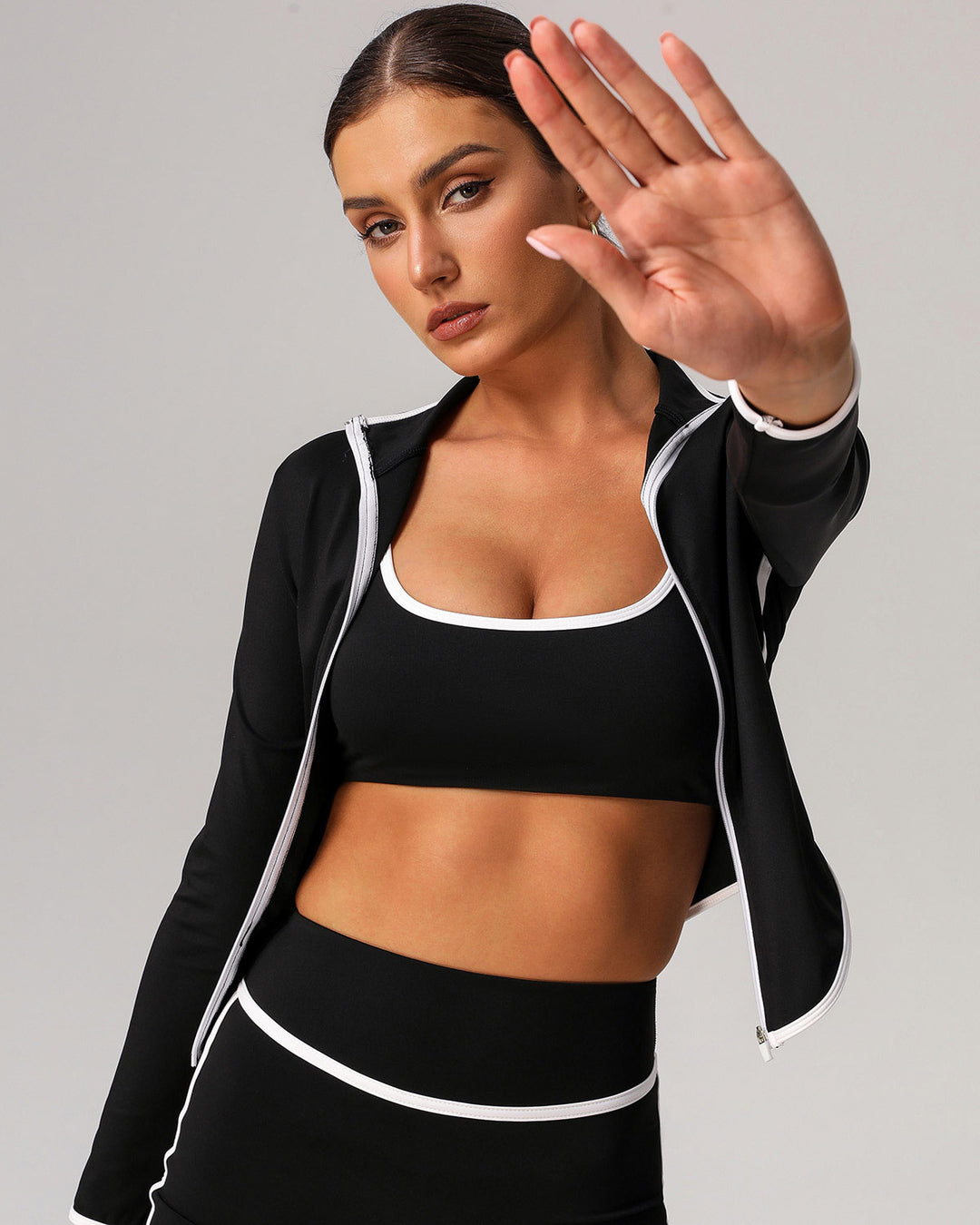 Raina Sports Bra - Black