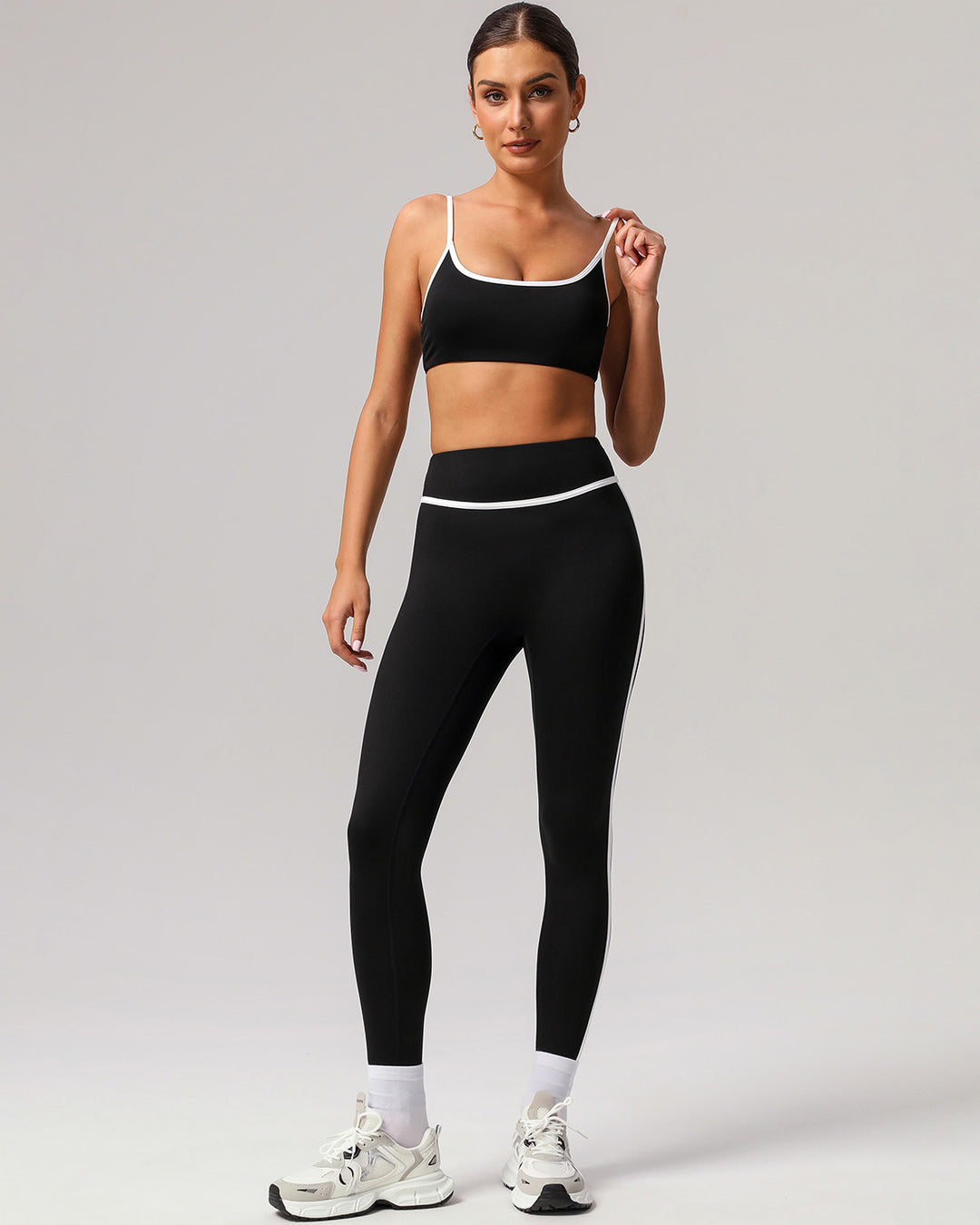 Raina Sports Bra - Black