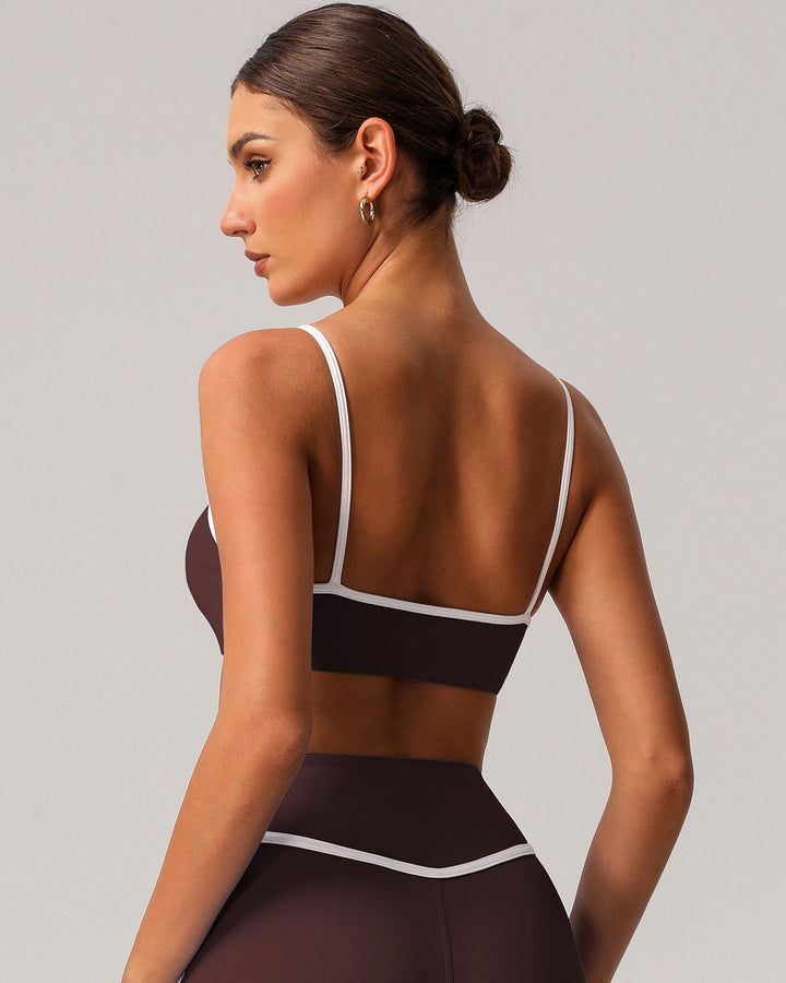 Raina Sports Bra - Brown