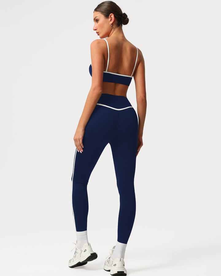 Raina Sports Bra - Navy