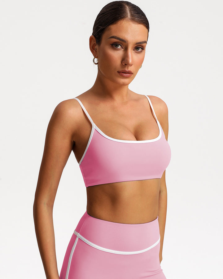 Raina Sports Bra - Pink