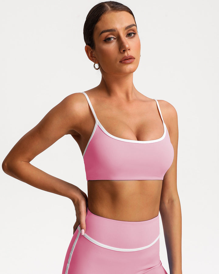 Raina Sports Bra - Pink