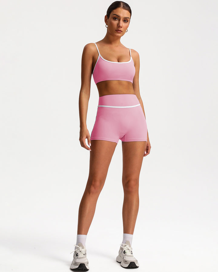 Raina Sports Bra - Pink