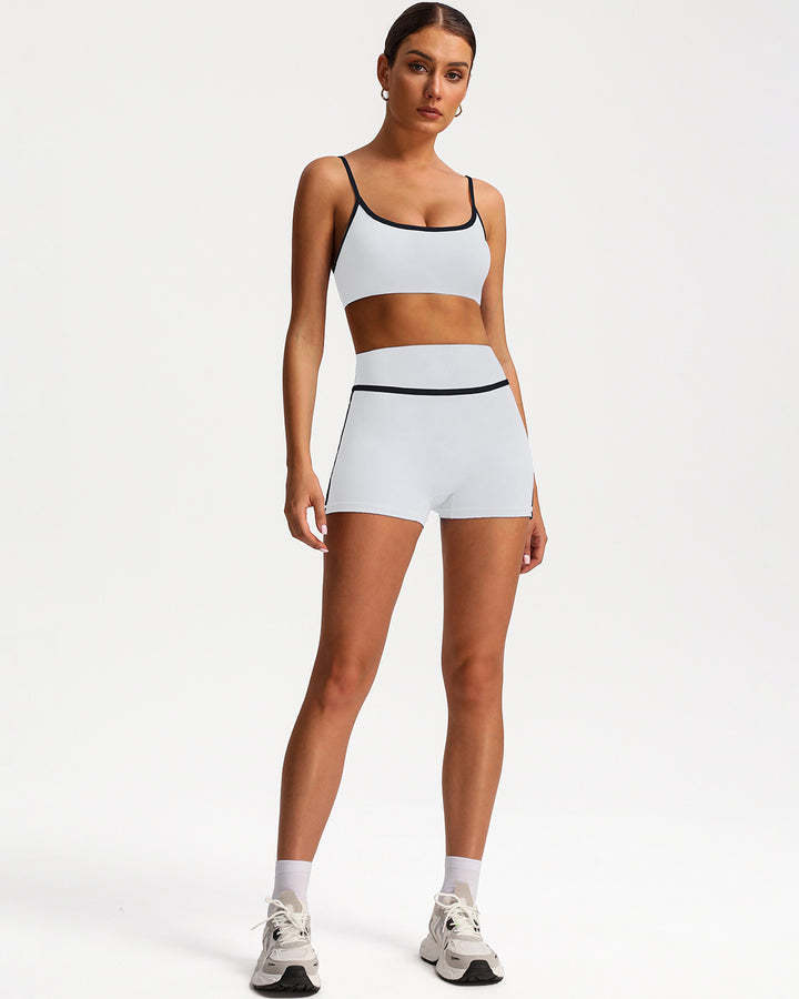 Raina Sports Bra - White