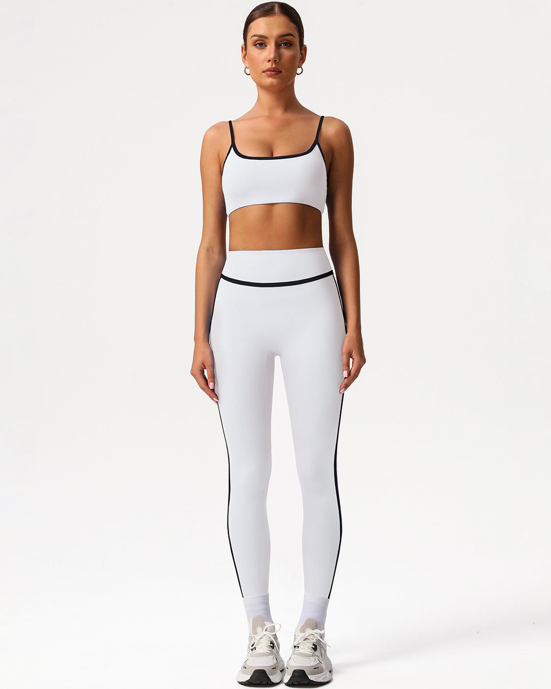 Raina Sports Bra - White