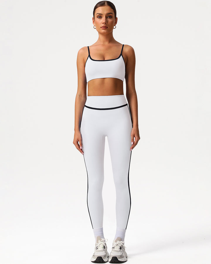 Raina Sports Bra - White