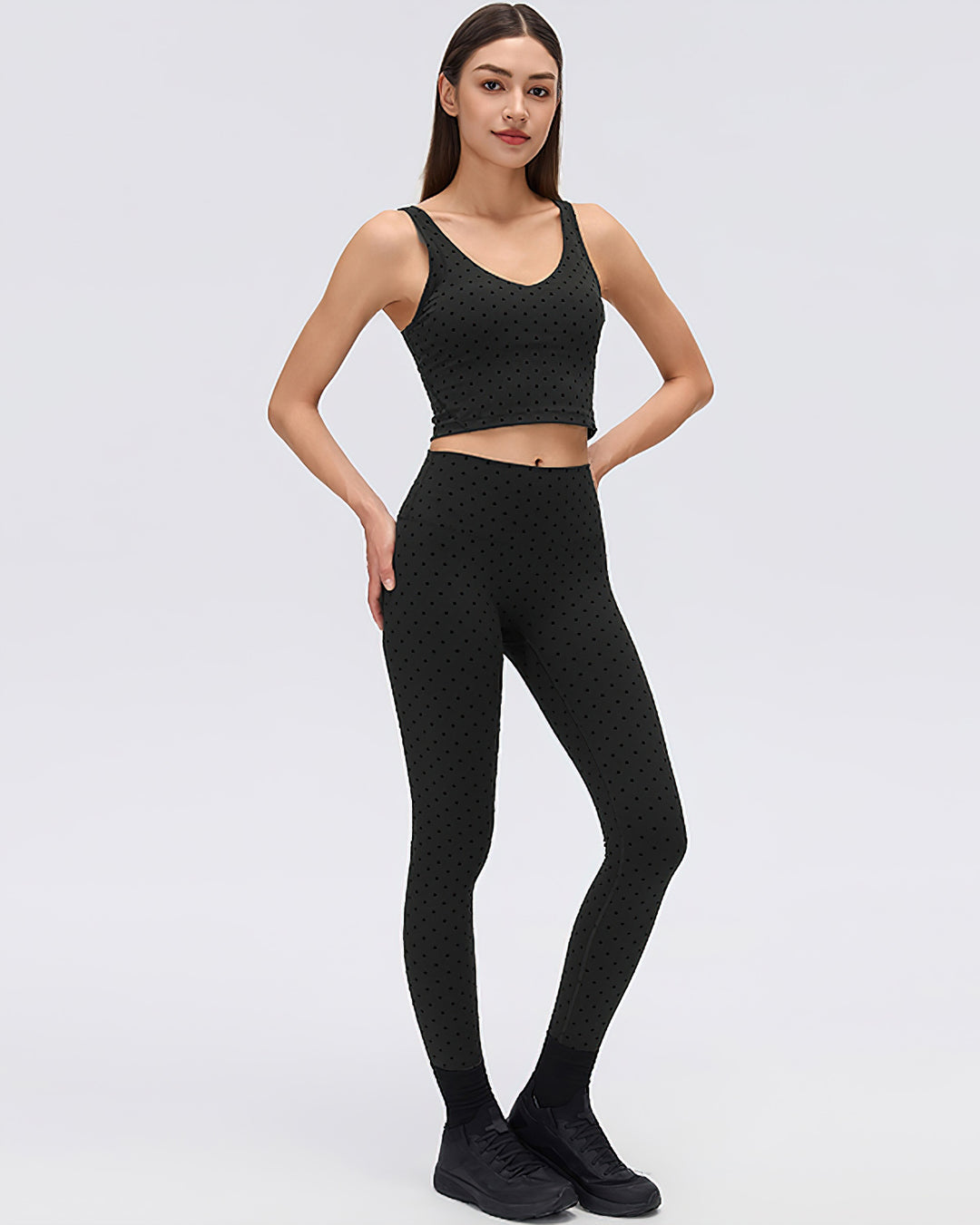 Reina Seamless Leggings - Black
