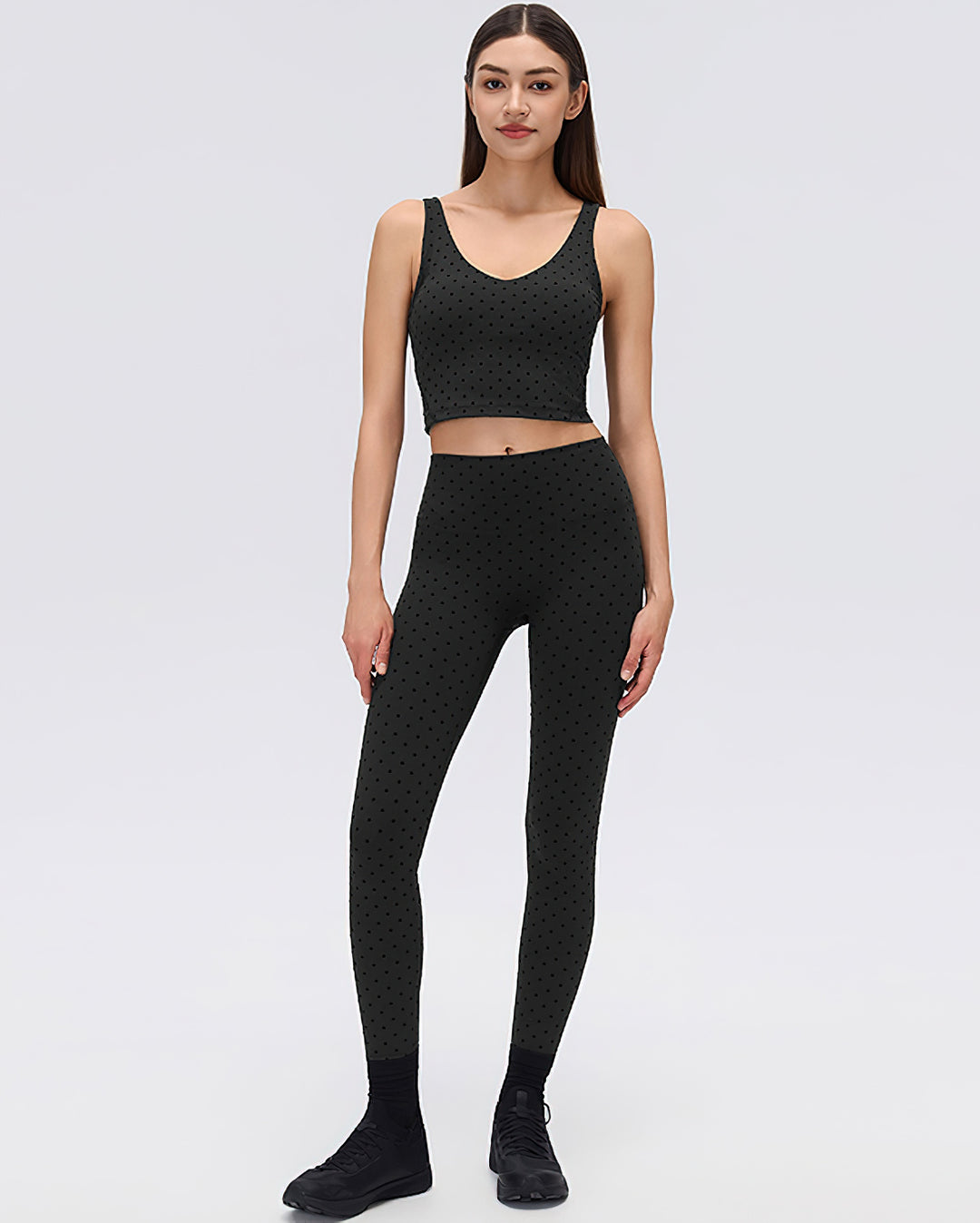 Reina Seamless Leggings - Black