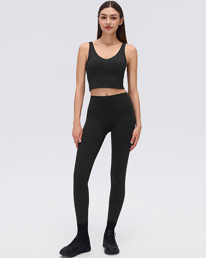 Reina Seamless Leggings - Black
