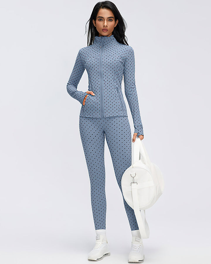 Reina Seamless Leggings - Blue