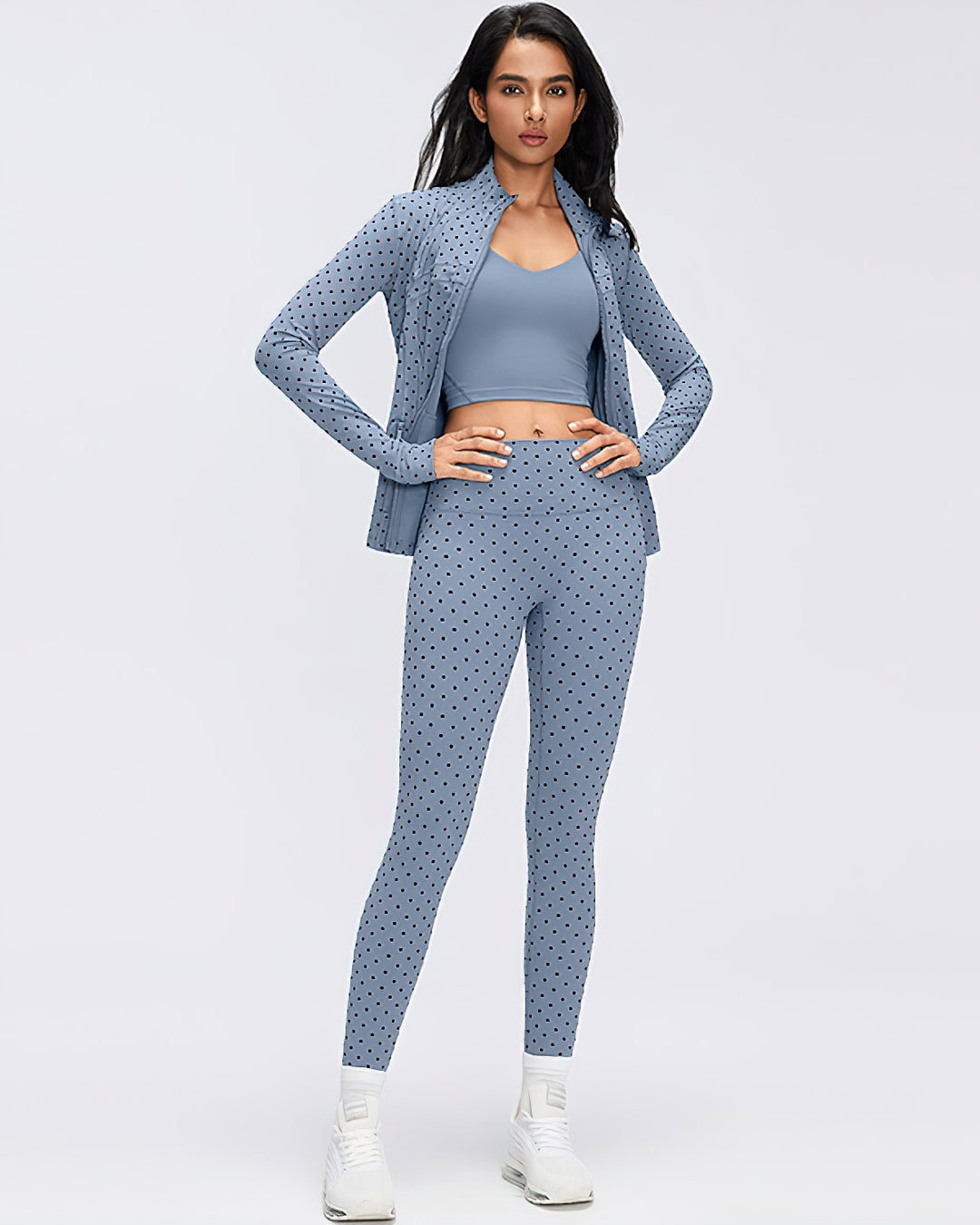 Reina Seamless Leggings - Blue