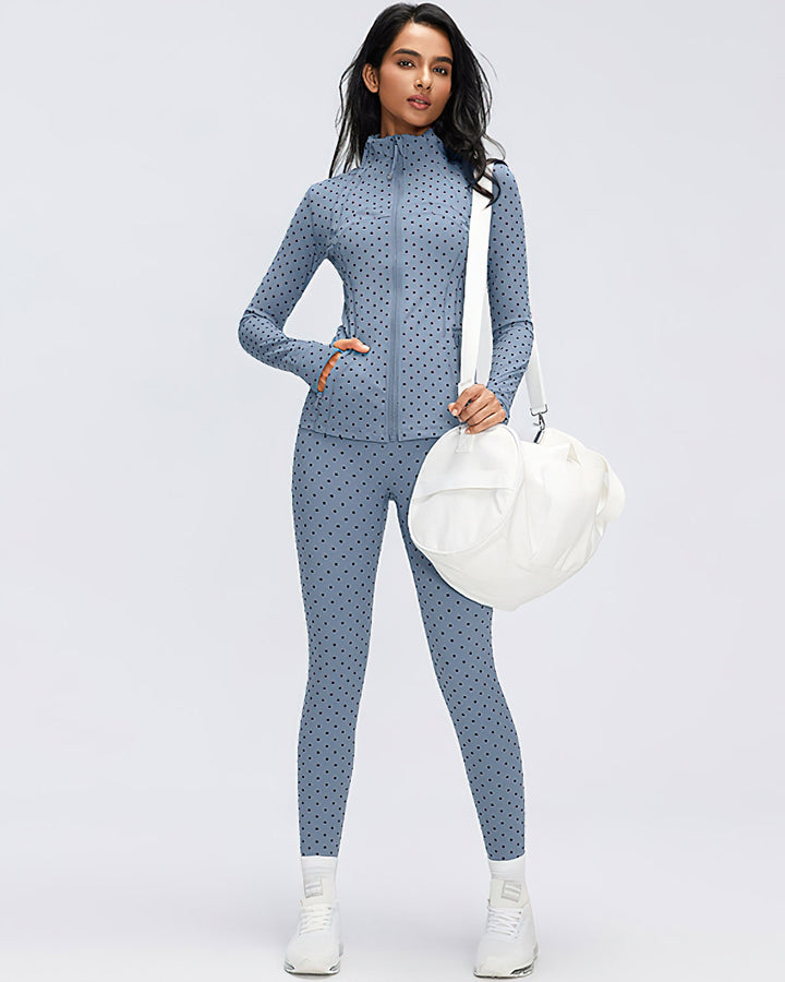 Reina Seamless Leggings - Blue