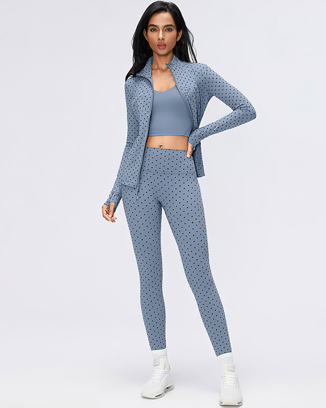 Reina Seamless Leggings - Blue