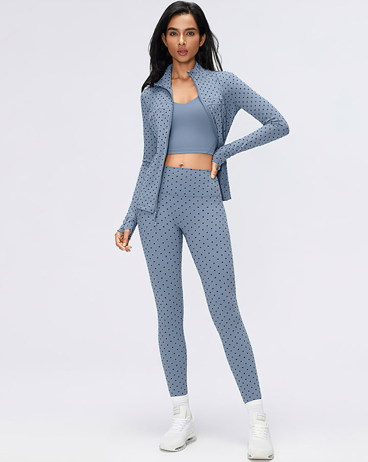 Reina Seamless Leggings - Blue