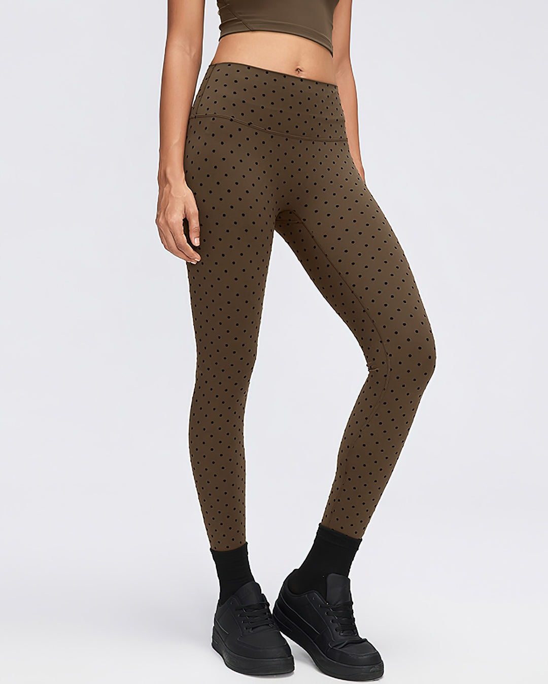 Reina Seamless Leggings - Brown