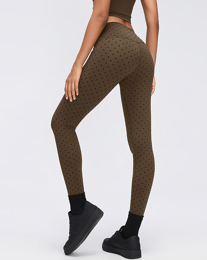 Reina Seamless Leggings - Brown