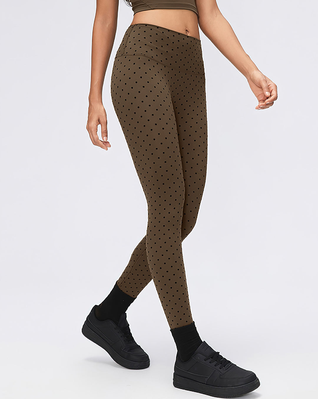 Reina Seamless Leggings - Brown