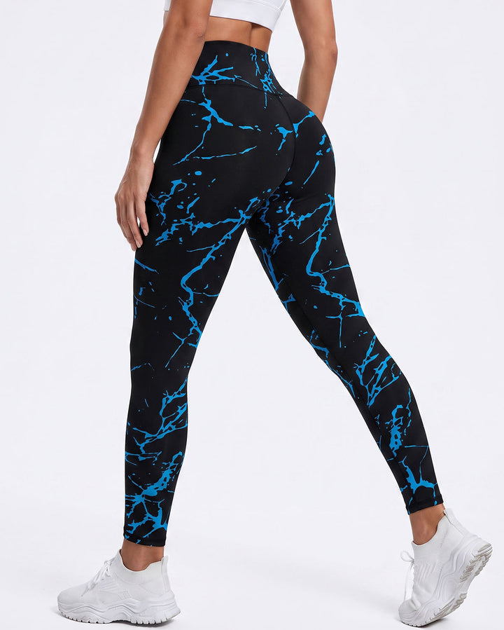 Rift Strike Leggings - Blue