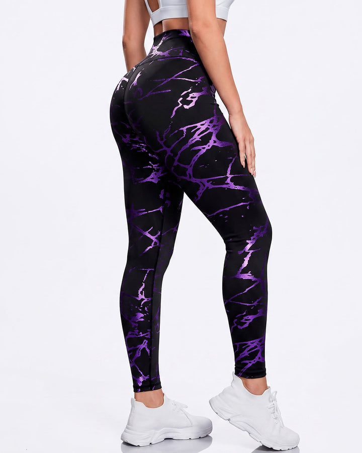 Rift Strike Leggings - Purple