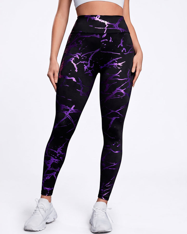 Rift Strike Leggings - Purple