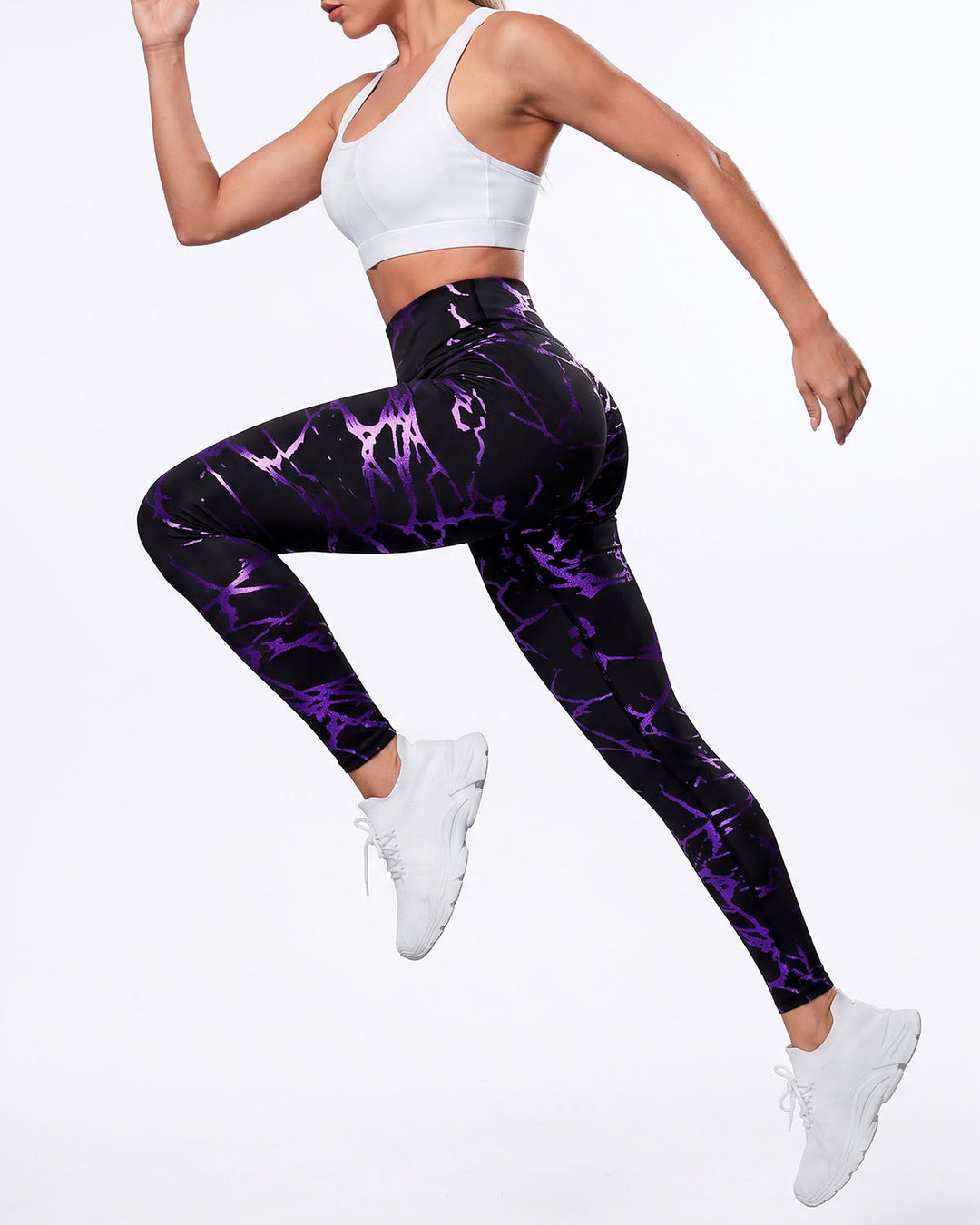 Rift Strike Leggings - Purple