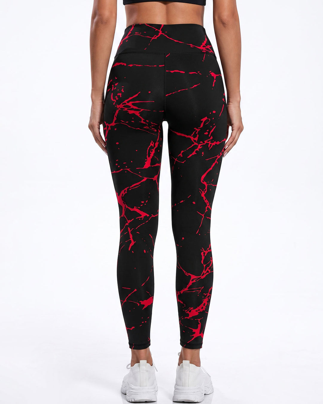 Rift Strike Leggings - Red