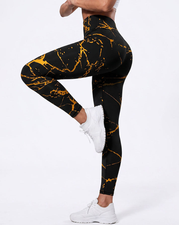 Rift Strike Leggings - Yellow
