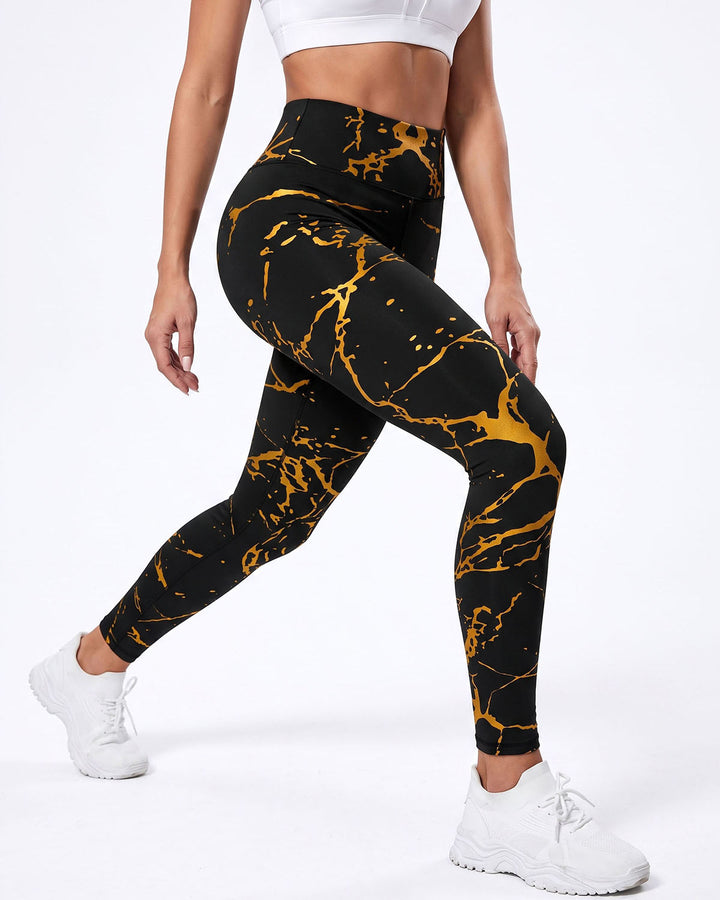 Rift Strike Leggings - Yellow