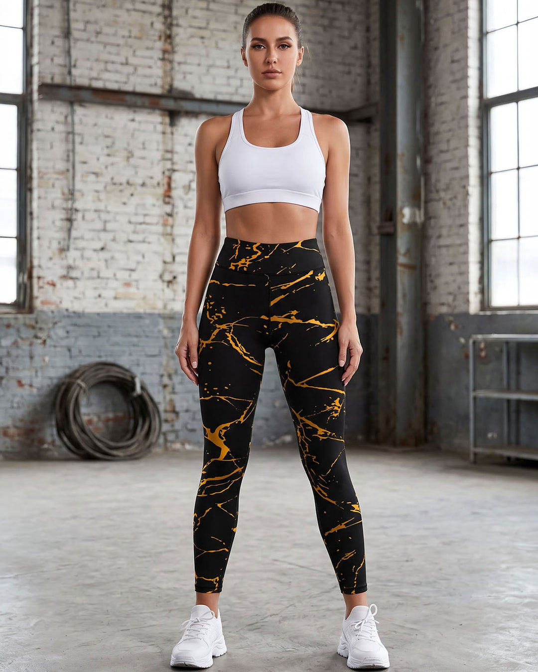 Rift Strike Leggings - Yellow