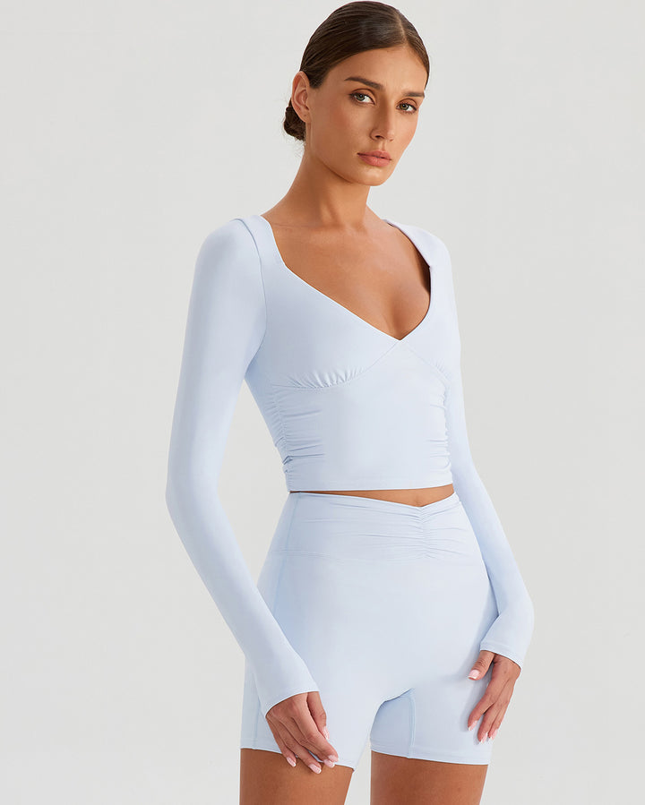 Riven Long Sleeve - Powder Blue