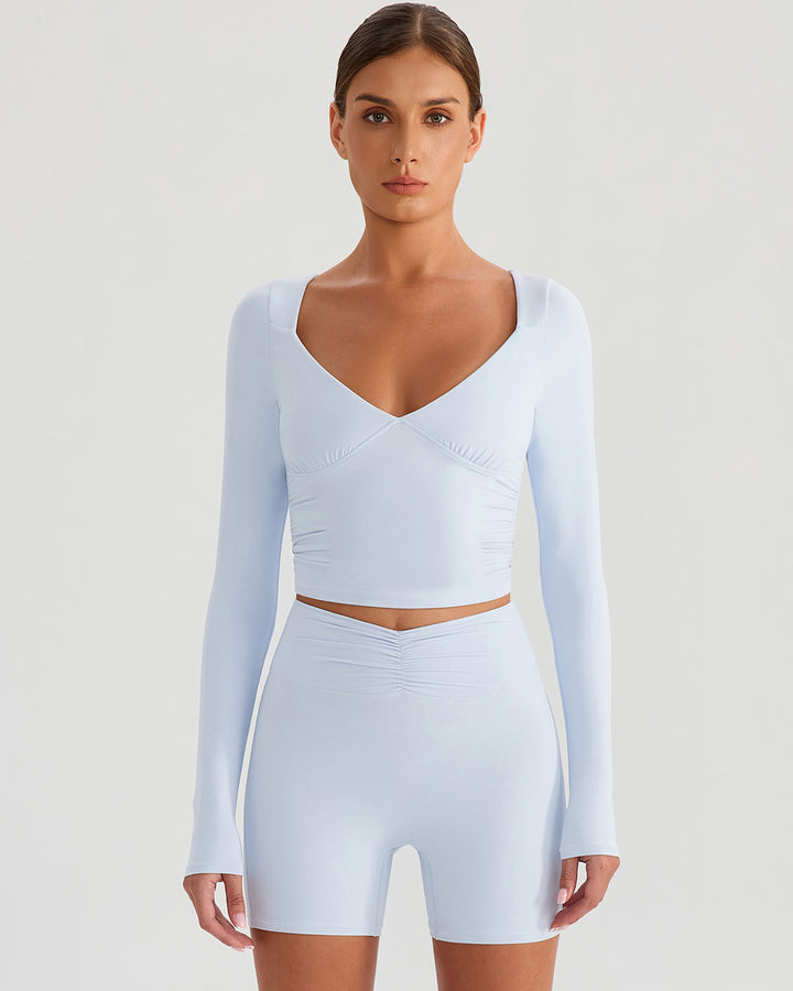 Riven Long Sleeve - Powder Blue