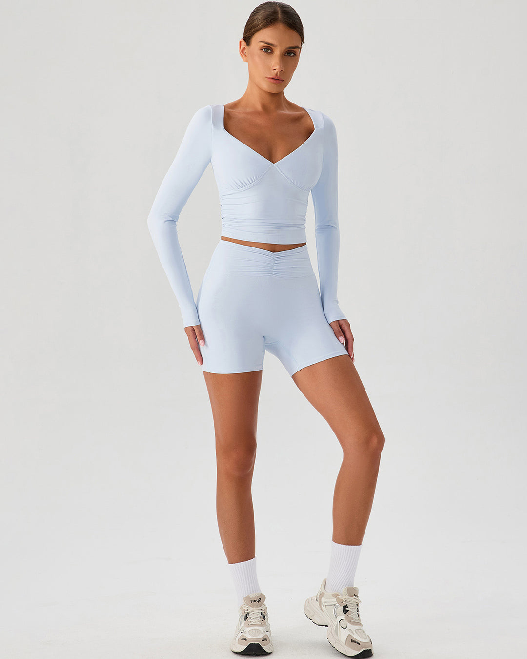 Riven Long Sleeve - Powder Blue
