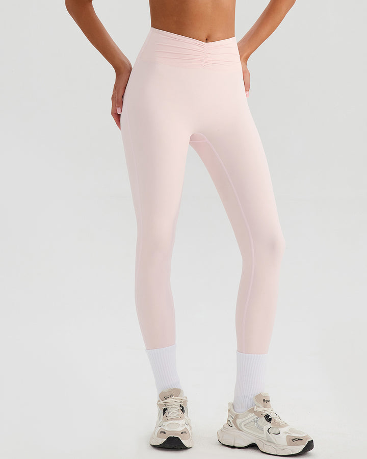 Riven Seamless Leggings - Ballet Pink