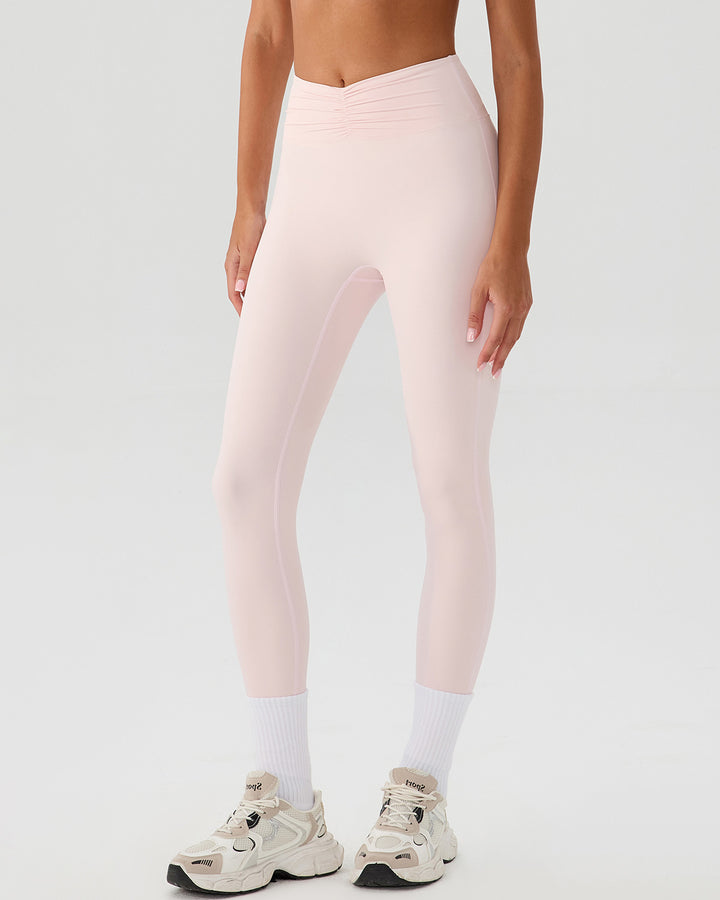 Riven Seamless Leggings - Ballet Pink