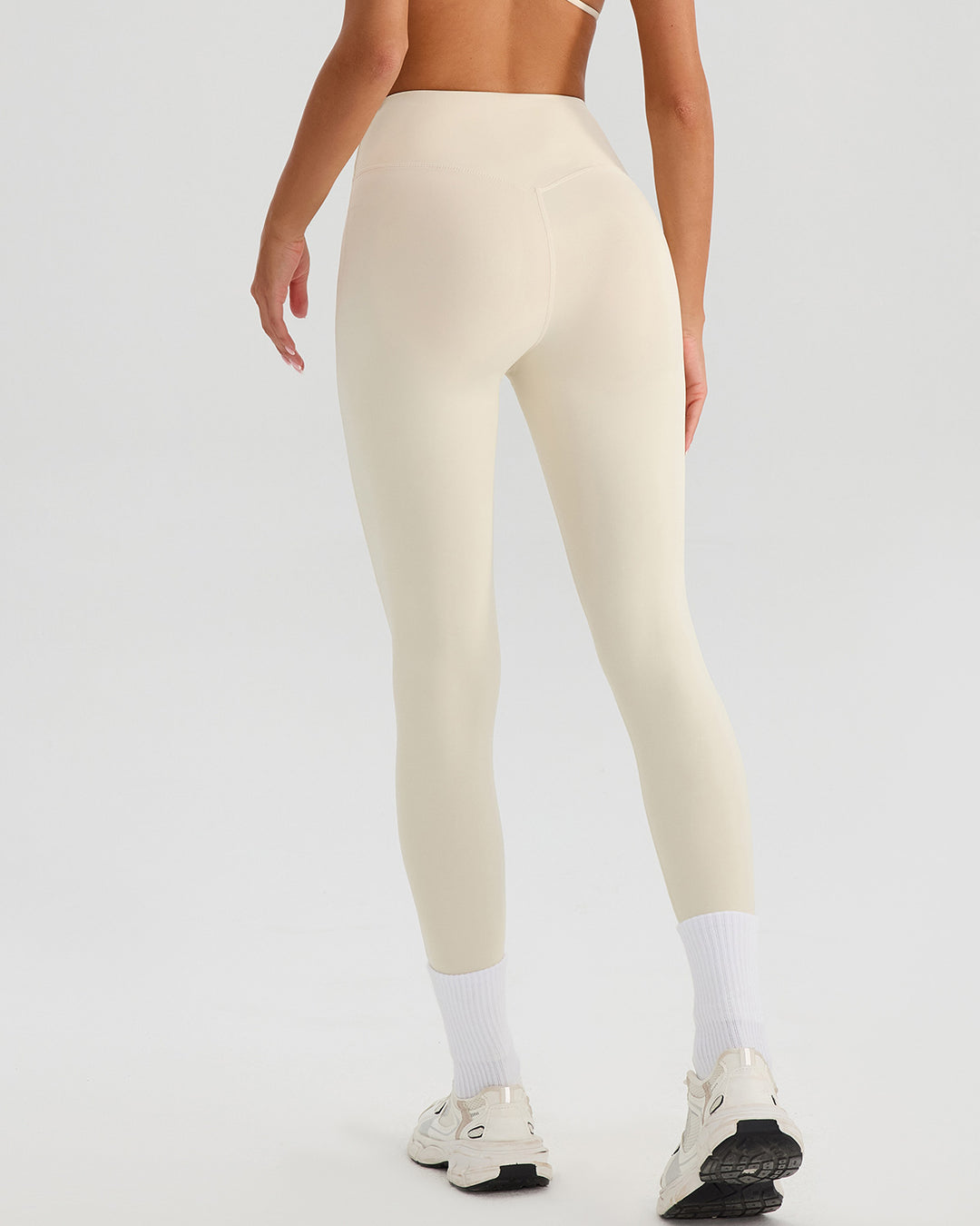 Riven Seamless Leggings - Vanilla