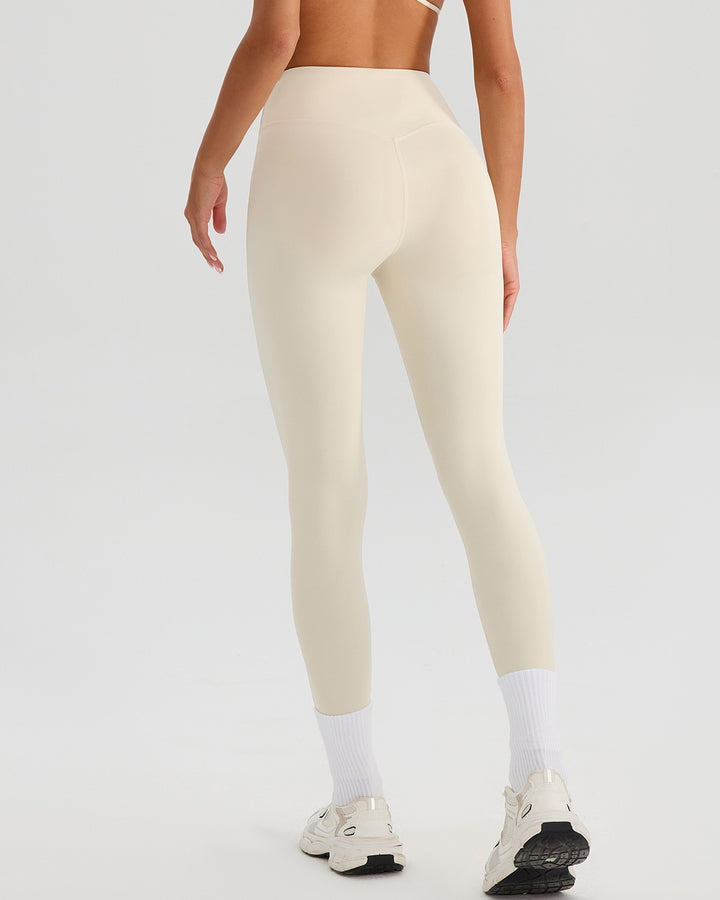 Riven Seamless Leggings - Vanilla