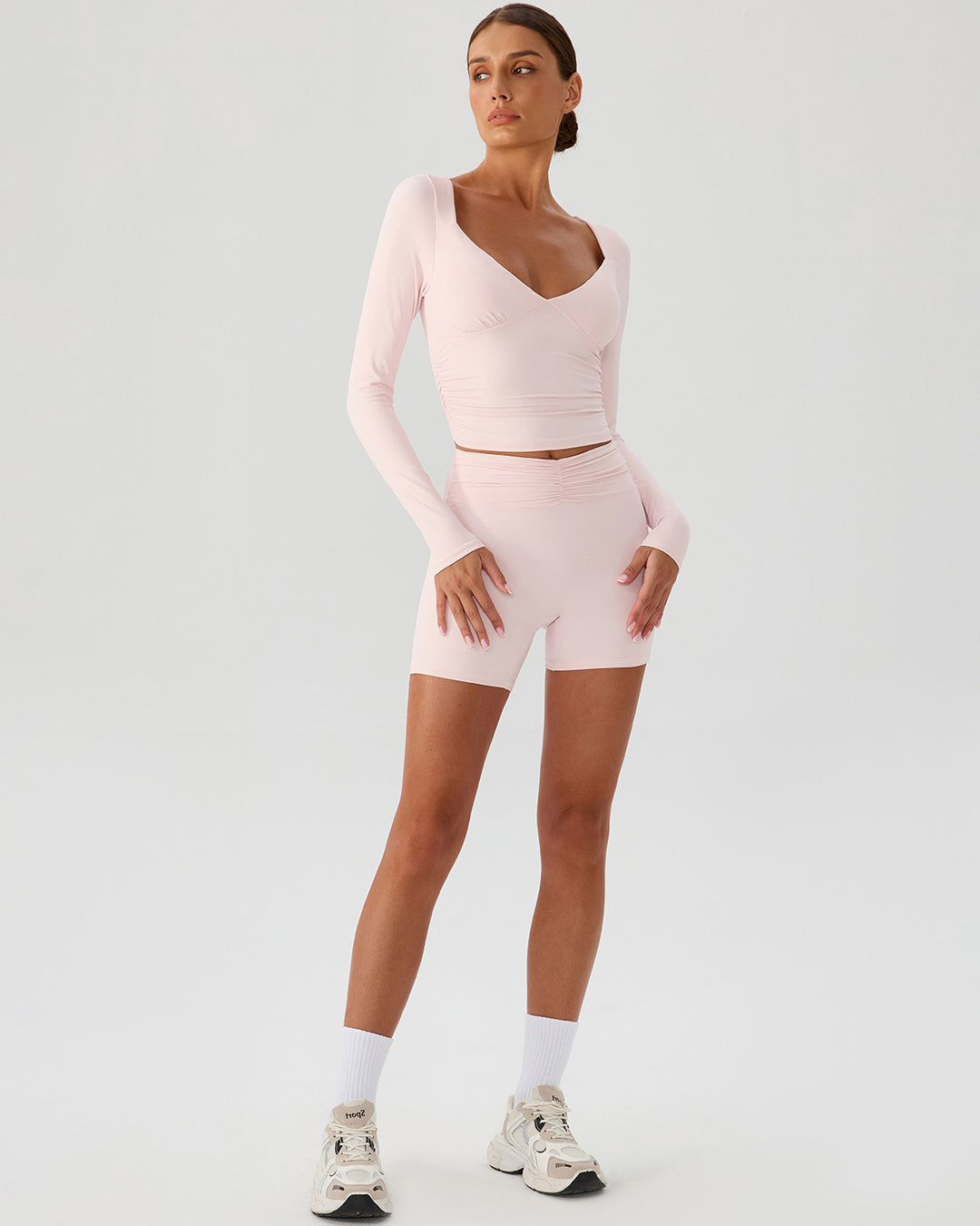 Riven Seamless Shorts - Ballet Pink