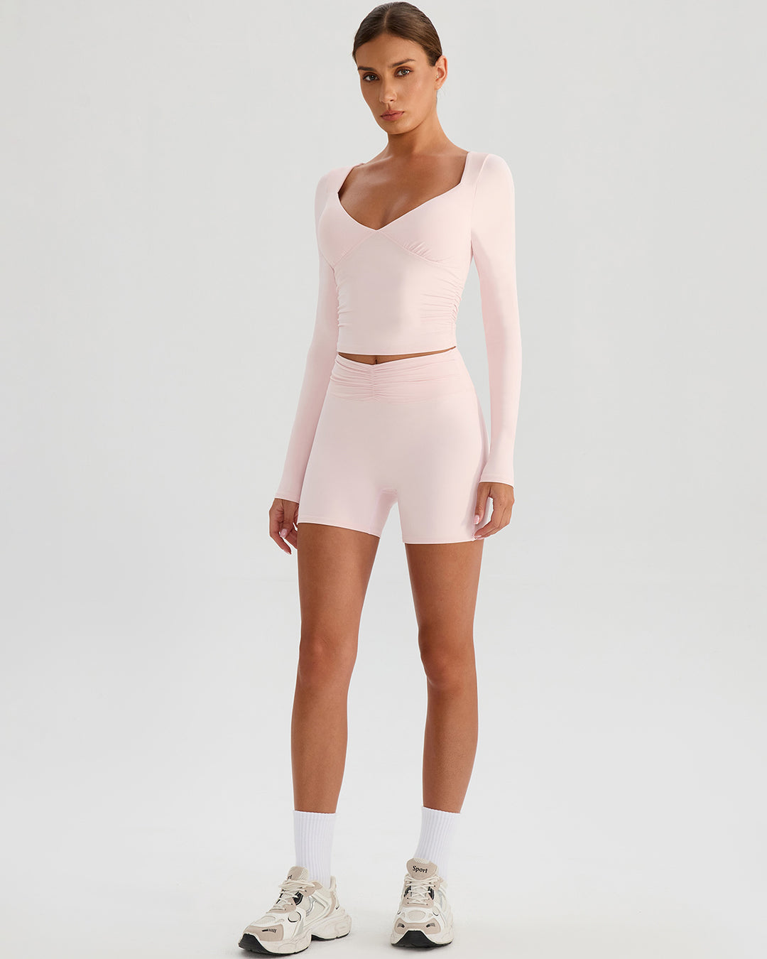 Riven Seamless Shorts - Ballet Pink