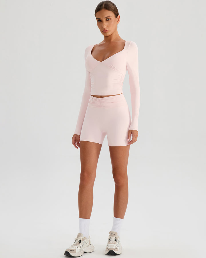 Riven Seamless Shorts - Ballet Pink