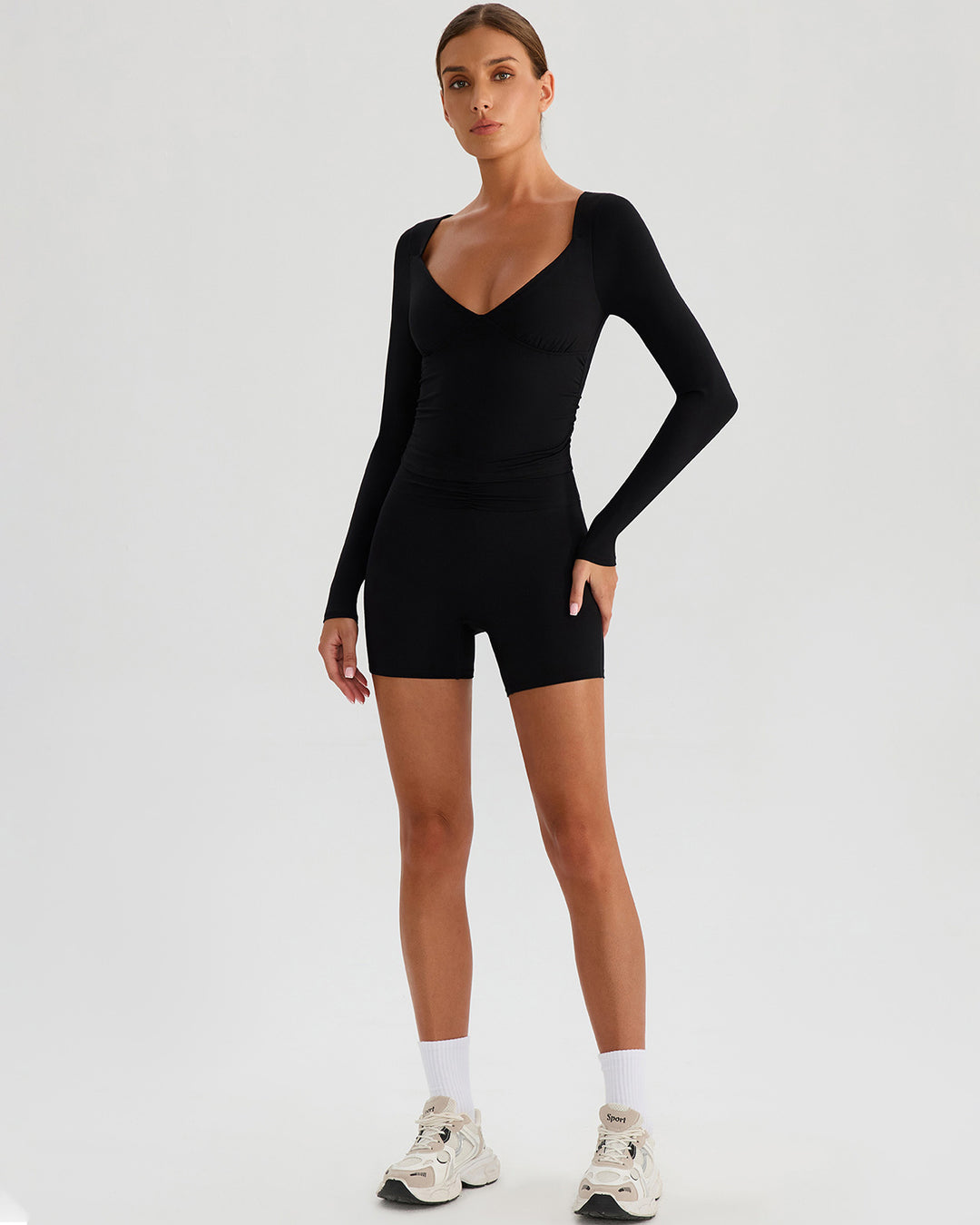Riven Seamless Shorts - Black