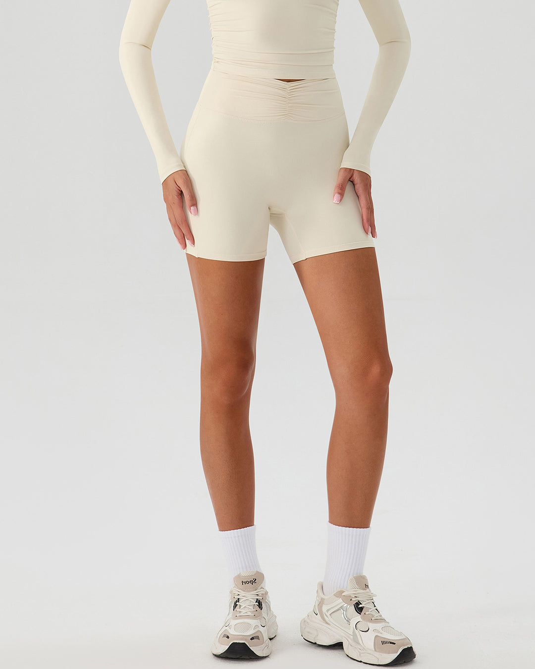 Riven Seamless Shorts - Vanilla