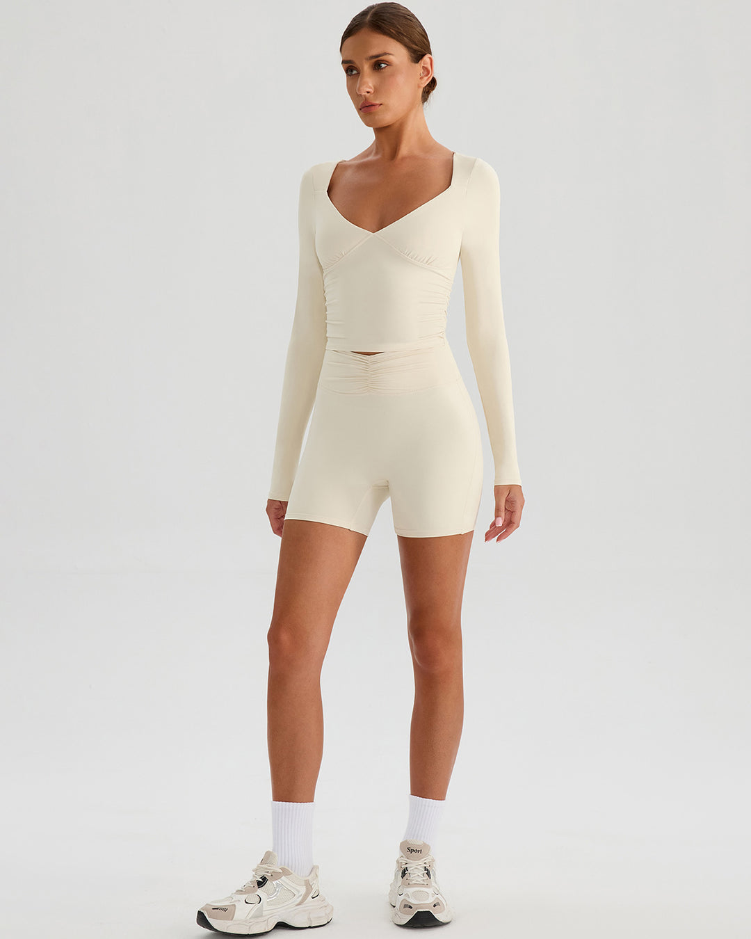 Riven Seamless Shorts - Vanilla