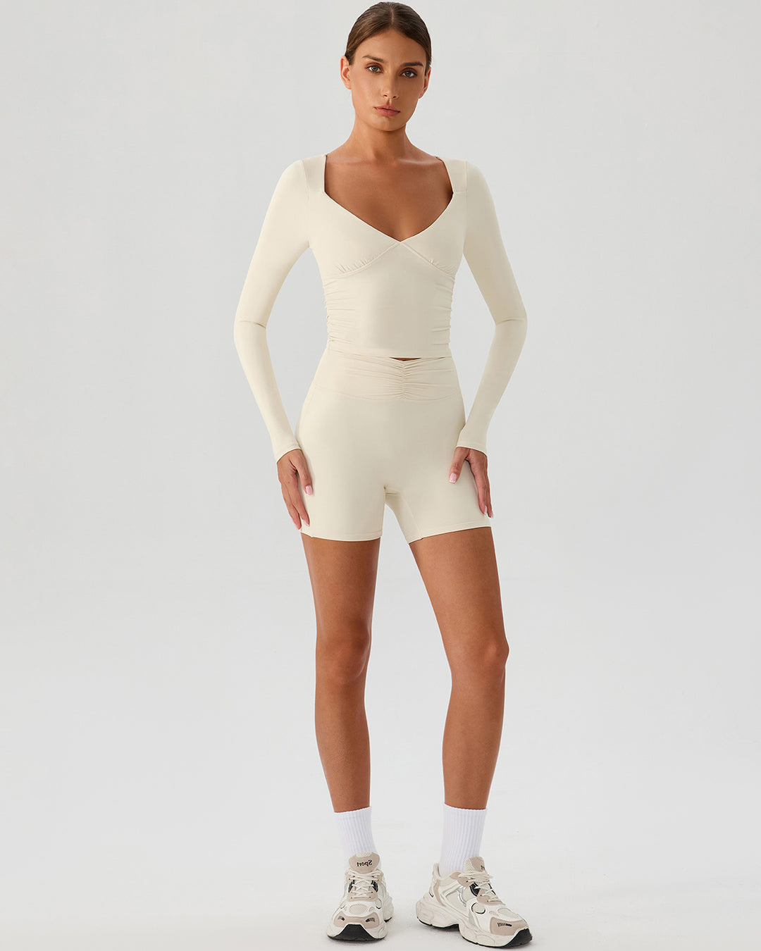 Riven Seamless Shorts - Vanilla